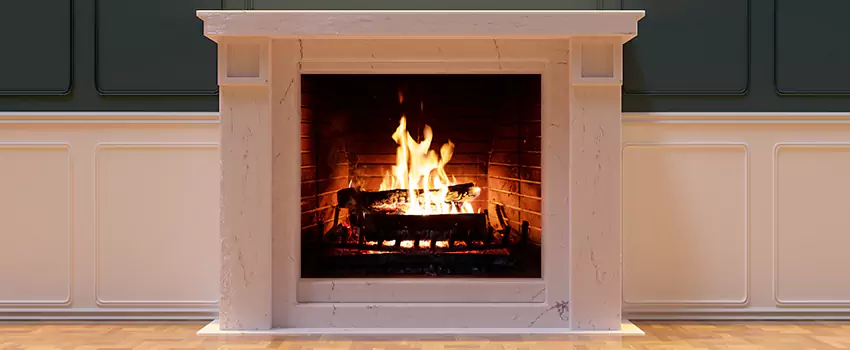 Decorative Electric Fireplace Installation in Schererville, Indiana