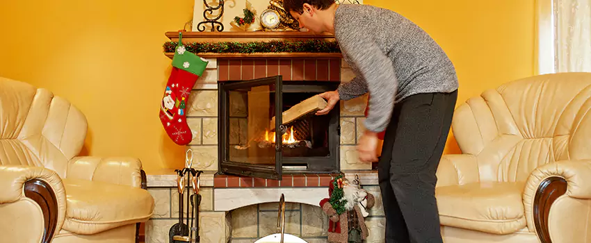 Gas to Wood-Burning Fireplace Conversion Services in Schererville, Indiana