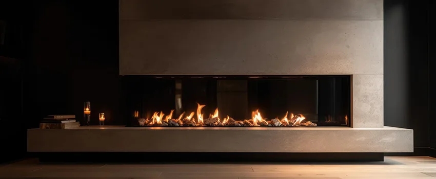 Gas Fireplace Ember Bed Design Services in Schererville, Indiana