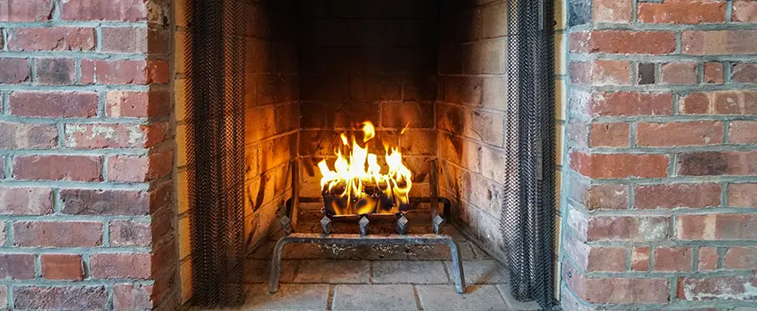 Repairing Damaged Fireplace Tiles in Schererville, Indiana