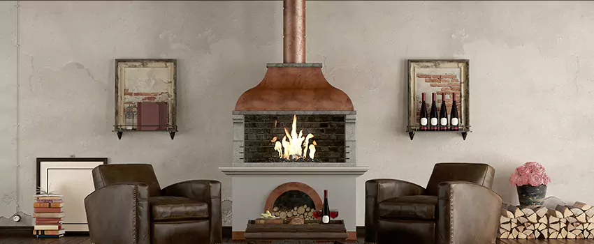 Thelin Hearth Products Providence Pellet Insert Fireplace Installation in Schererville, IN