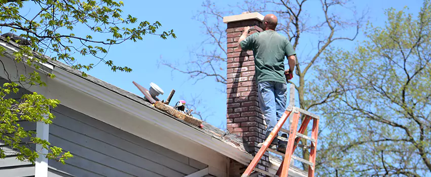 himney Crown Repair in Schererville, Indiana