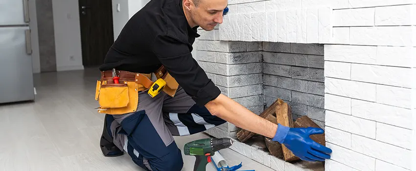 Fireplace Damaged Damper Frame Repair Services in Schererville, Indiana
